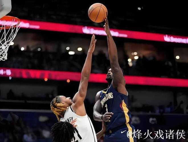 小波特空砍20分，篮网客场不敌鹈鹕